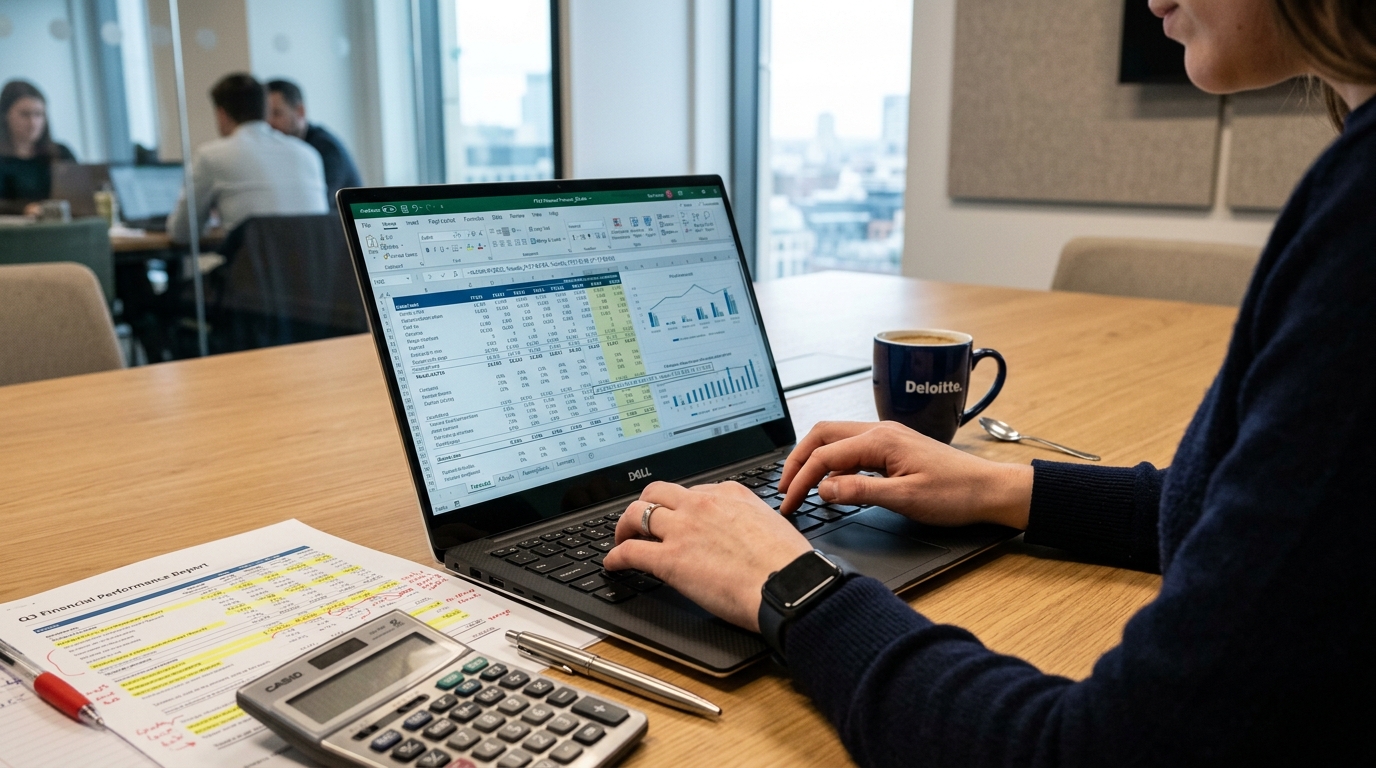 Advanced Microsoft Excel for Business Analytics: Formulas, Power Query, and Financial Modeling