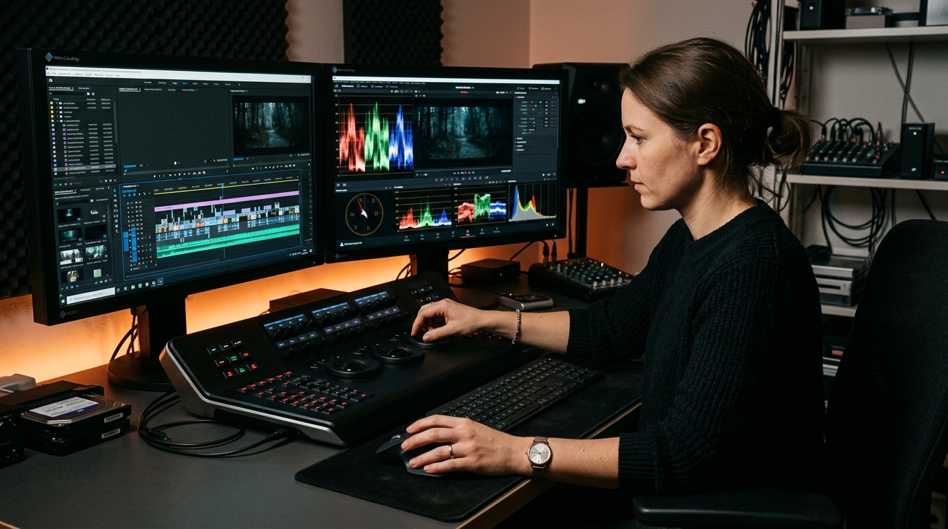 Professional Video Editing & Motion Graphics: Storytelling, Color Grading, and Viral Content Architecture